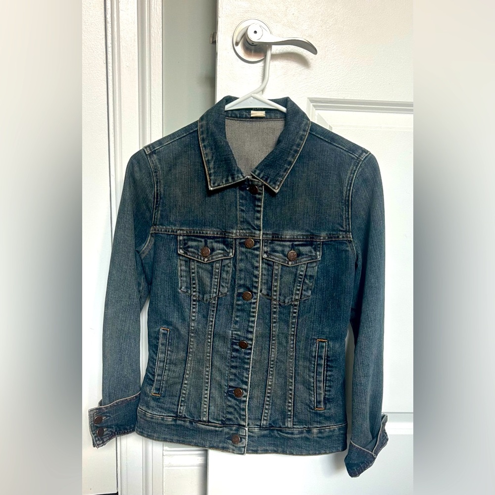 Classic J. Crew Denim Jean Jacket